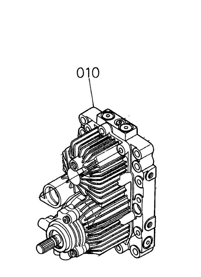 Load image into Gallery viewer, New OEM Kubota Hydrostatic Transmission Assy Part # 6C050-11606
