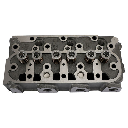 New OEM Kubota D1305 Cylinder Head With Valves and Top end Gasket Set