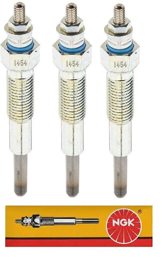 Fits Ford TC35, TC35A, TC35D, TC35DA - COMPACT TRACTOR ENGINE GLOW PLUG Set of 3