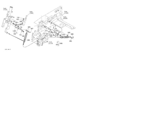 Shuttle Shift Cable Fits Kubota M9540HFL   Tractor