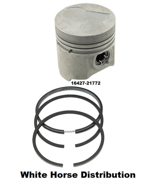 Kit Piston & Rings STD Fits Kubota L2600DT/F Series Tractor
