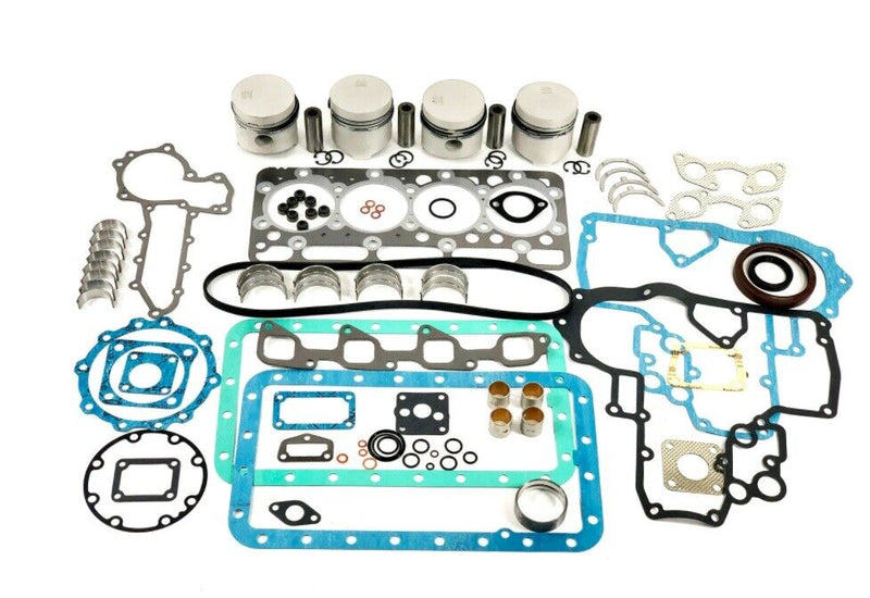 Load image into Gallery viewer, Engine Overhaul Kit with +.5mm Oversize Pistons and rings Fits Kubota MX5100
