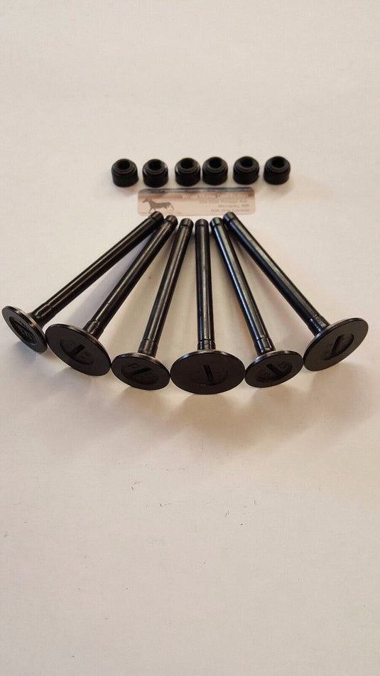 Intake & Exhaust Valve set  for Kubota L3830DT/GST/HST with v/seals