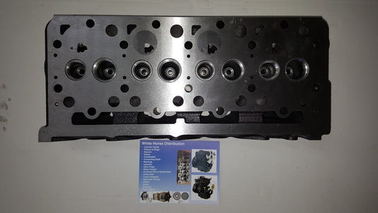 Bobcat V2403 Diesel Bare Cylinder Head Part # 6698099 With Top End Gasket Set