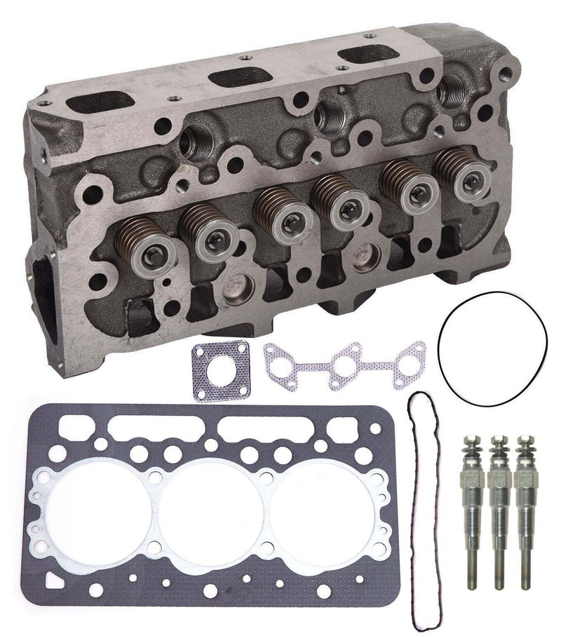 Load image into Gallery viewer, Complete Cylinder Head w/ Gaskets &amp; Glow Plugs for Kubota TG1860B54
