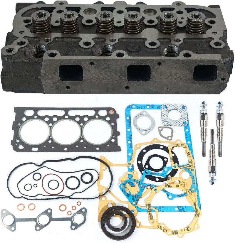 Load image into Gallery viewer, Cylinder Head Valves Gaskets Glow Plugs for Kubota RTV900R
