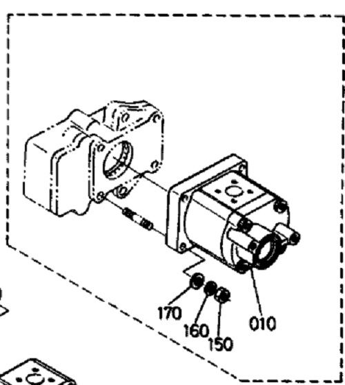 Load image into Gallery viewer, New Kubota  KH-191 Hydraulic Pump 6849982140, 68499-82140
