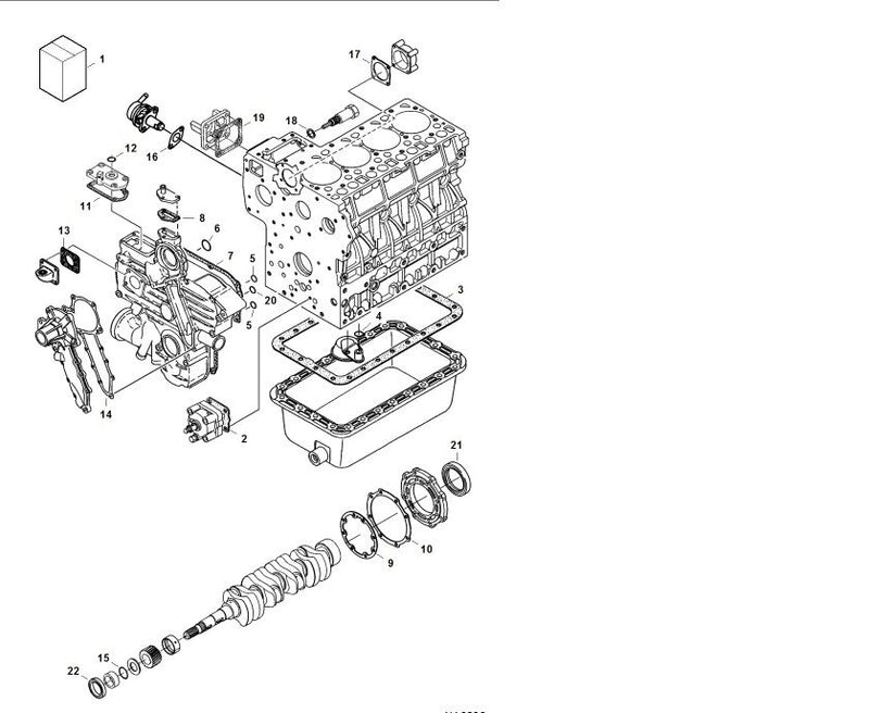 Load image into Gallery viewer, New Kubota v1902 Full Gasket Set
