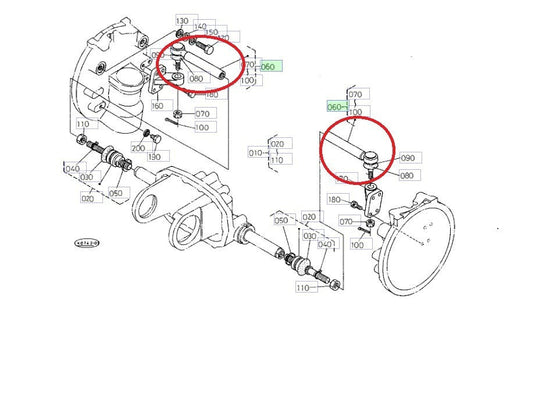 Tie Rod Assy Fits Kubota M7030DT