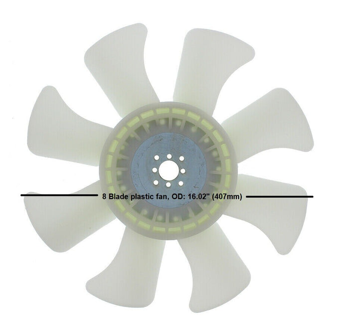 Radiator Fan fits Kubota KX121-3 Series Excavator