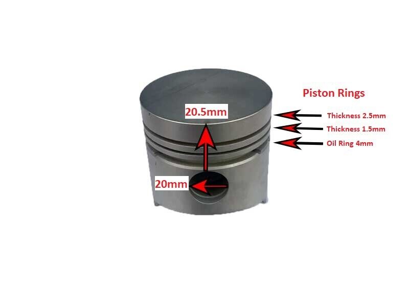 Load image into Gallery viewer, New Kubota B5100 Piston &amp; Rings STD
