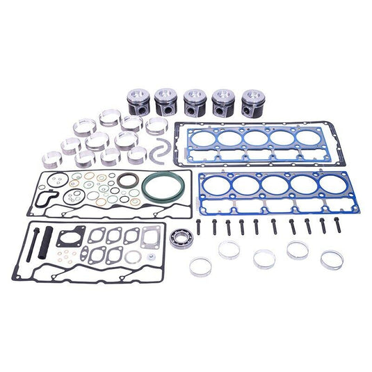 Engine Major Overhaul Kit  Fits JD 304J Skid steer with 5030HF Power Tech Engine
