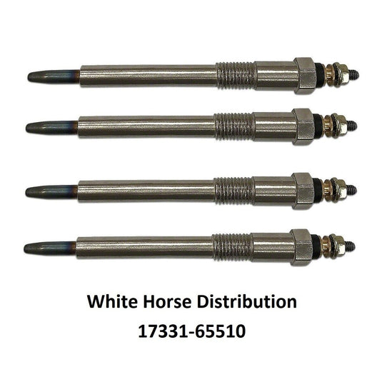 New Glow plug Set of 4 Fits Kubota V1702-DI Engine