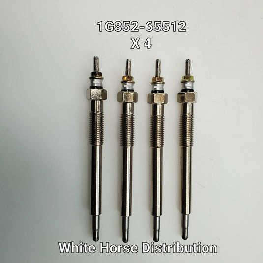 Glow plug set of 4 Fits Kubota Tractor Model MX4800