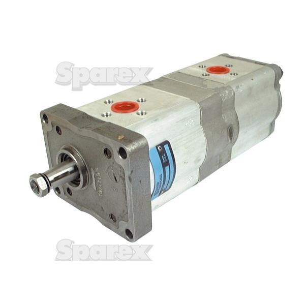 K310386 New Dual Stage Tandem Hydraulic Pump Fits 1594 David Brown 1594 Case