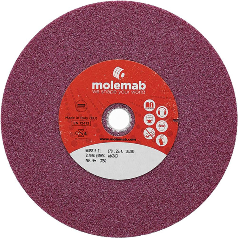 Load image into Gallery viewer, Blade Grinding Wheel 750-011 for 7" x 1" x 5/8" 46 grit Ruby
