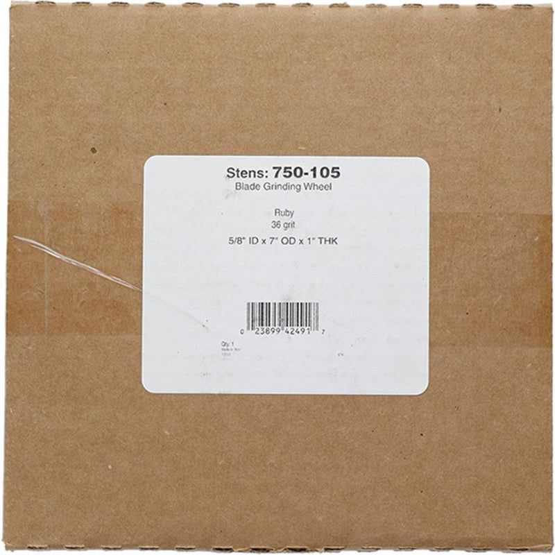 Load image into Gallery viewer, Blade Grinding Wheel 750-105 for 7" x 1" x 5/8" 36 grit Ruby
