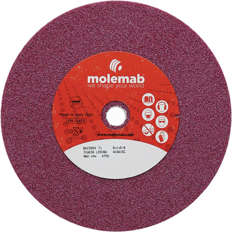 Load image into Gallery viewer, Blade Grinding Wheel 750-111 for 8" x 1" x 5/8" 36 grit Ruby
