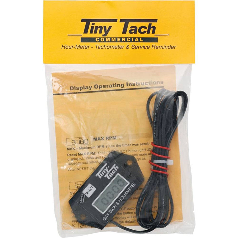 Load image into Gallery viewer, Commercial Tiny Tach Cable length is 6 ft, Works on most gas engines; 750-924
