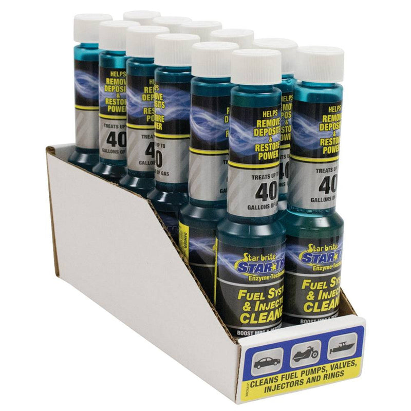 Load image into Gallery viewer, Star Tron Fuel and Injector Cleaner for 4 oz. bottles, 12 piece display 770-050
