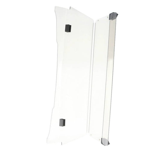851-771 Tinted Windshield for E-Z-GO TXT Golf Cart Two Piece Flip Down