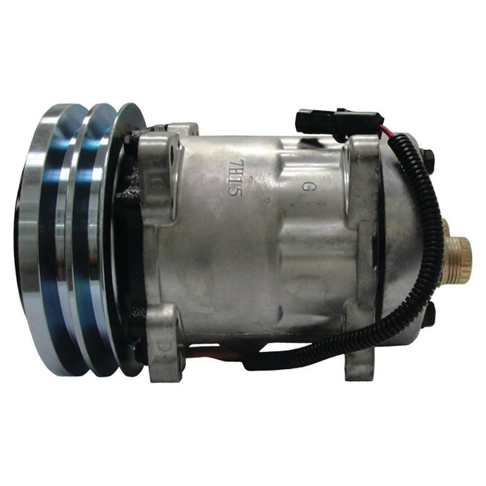 AC Compressor for Case International Tractor 590 Super L Backhoe; 1706-7001 image 1