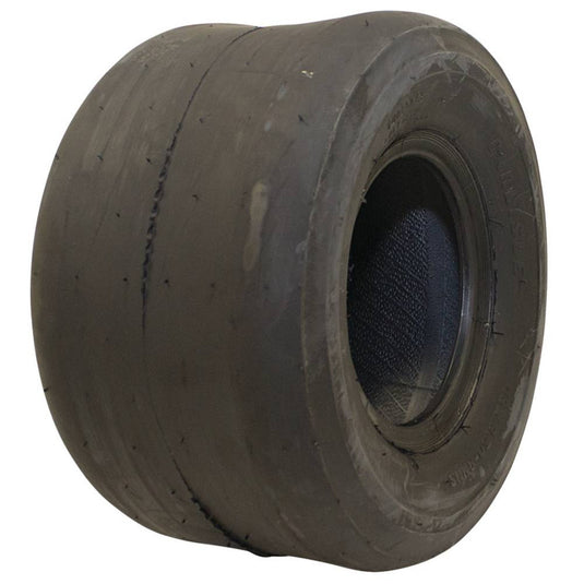 Tire 165-370 for 18x9.50-8 Smooth 4 Ply image 1