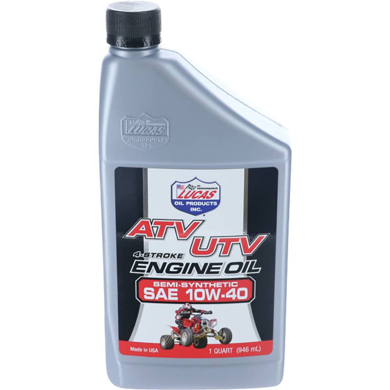 Load image into Gallery viewer, 051-506 ATV Semi-synthetic Fits 10W-40 6 Btls/1 Qt Lucas Oil image 2
