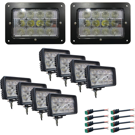 Tiger Lights Complete LED Light Kit for Case/International Harvester 9110, 9130; CASEKIT-6 image 1