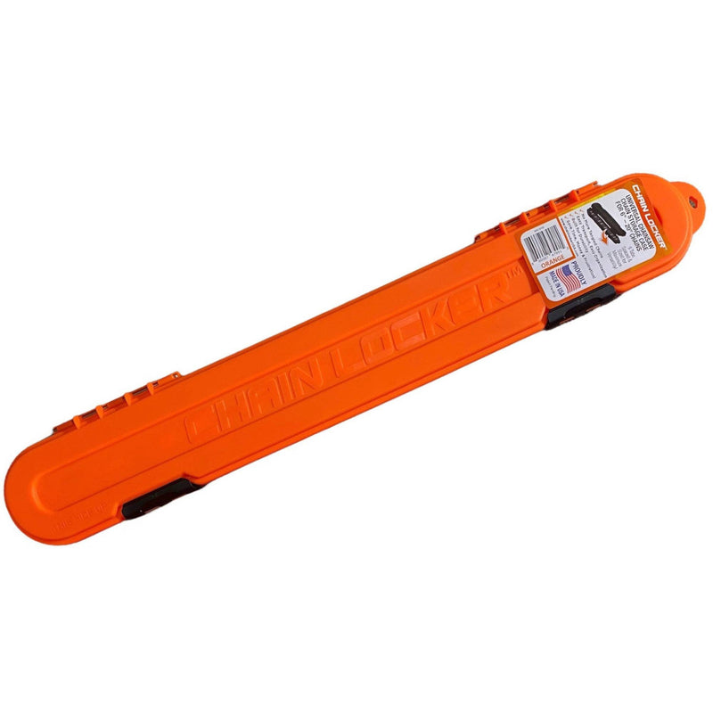 Load image into Gallery viewer, Chain Locker for 6" to 20" Chains, Orange, 12 Pack; CHN-2102-12
