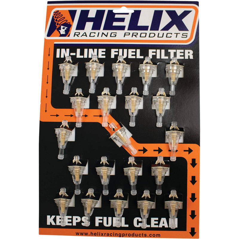 Load image into Gallery viewer, Fuel Filter For Helix Racing Products 118-9202 1/4" ID Fuel Line; HLX-118-9202
