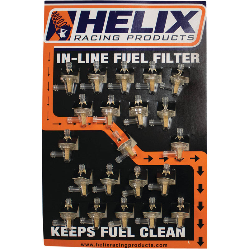 Load image into Gallery viewer, Fuel Filter For Helix Racing Products 118-9204 1/4" ID Fuel Line; HLX-118-9204
