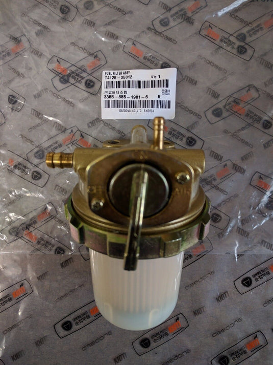 NEW Genuine Fuel Filter Assy Kioti Part Number T4125-35012
