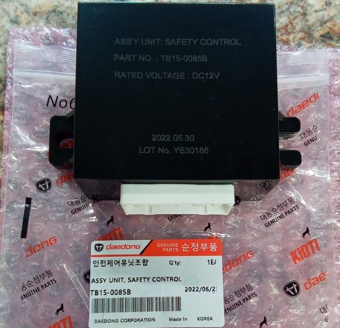NEW Genuine Safety Control Unit Kioti Part Number TB15-0085B