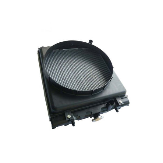 Aluminum Core Radiator With Shroud Compatible with Kubota Part # TC230-16000