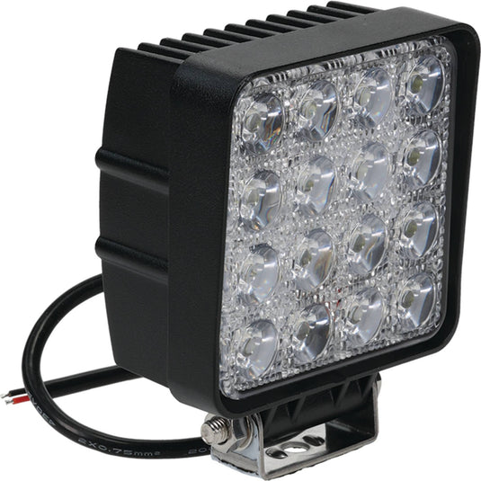 Tiger Lights LED Work Light Flood Beam 12V, 4 1/2 Length, Flood Off-Road Light; TL105F image 1