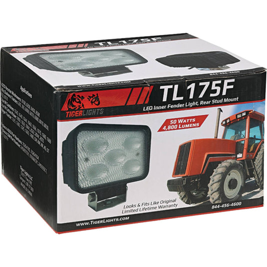 Tiger Lights LED Rectangular Flood Light 12V for Agco Hesston 8100 Flood/Spot Off-Road Light image 7