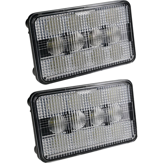 12V Tiger Lights LED Cab Light Kit for Case/IH 2144 Flood/Spot Combo Off-Road Light image 2