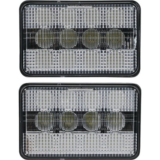 12V Tiger Lights LED Cab Light Kit for Case/IH 2144 Flood/Spot Combo Off-Road Light image 4