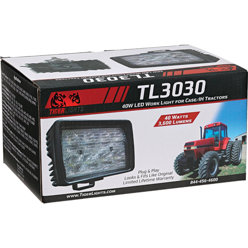 Load image into Gallery viewer, Tiger Lights LED Tractor Light 12V for John Deere AT208435 Flood Off-Road Light; TL3030 image 7
