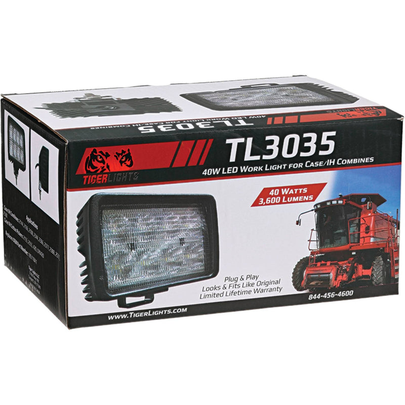 Load image into Gallery viewer, Tiger Lights LED Combine Work Light 12V for Case/IH 2144, 2166 Flood Off-Road Light; TL3035 image 7
