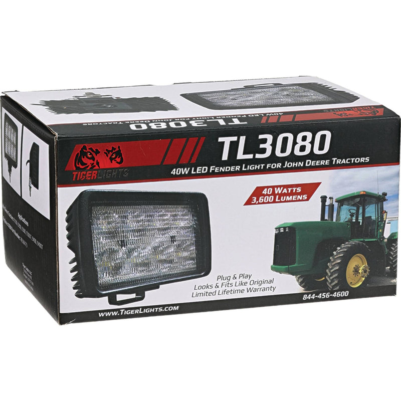 Load image into Gallery viewer, Tiger Lights LED Tractor Fender Light Volts 12 for John Deere 9100 Flood Off-Road Light image 7
