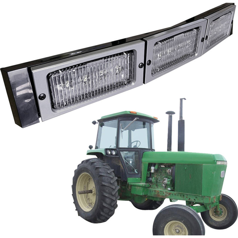 Load image into Gallery viewer, Tiger Lights LED Hood Conversion Kit for John Deere 4050, 4055, 4250, 4255, 4450; TL4000 image 3
