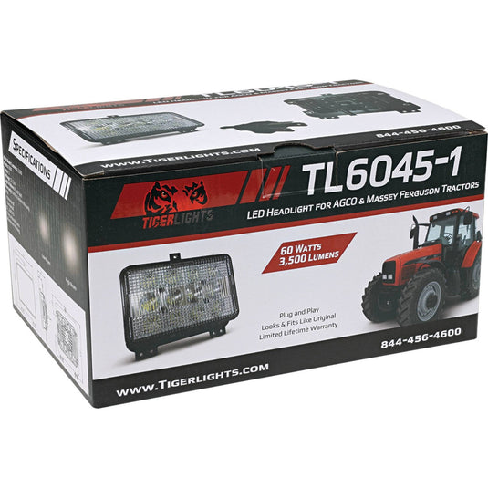 LED High/Low Beam For Agco 6124, 6144, 6145, 6175, 6195, 6215, 8510; TL6045
