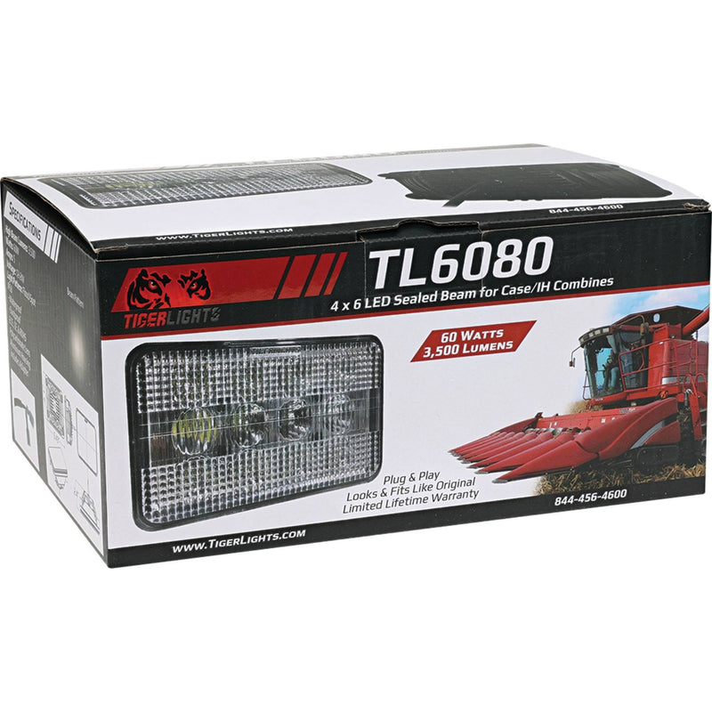 Load image into Gallery viewer, 12V Tiger Lights LED Combine Light for Case 1294, 1394 Flood/Spot Off-Road Light; TL6080 image 7
