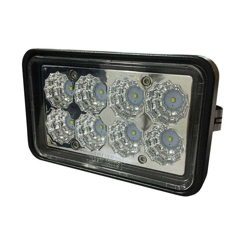 Load image into Gallery viewer, Tiger Lights 12V Skid Steer Headlight for Case 40XT, 410 Flood Offroad Light; TL750 image 1
