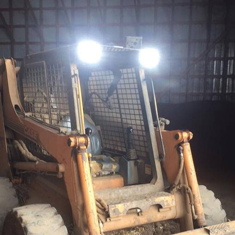 Load image into Gallery viewer, Tiger Lights 12V Skid Steer Headlight for Case 40XT, 410 Flood Offroad Light; TL750 image 5
