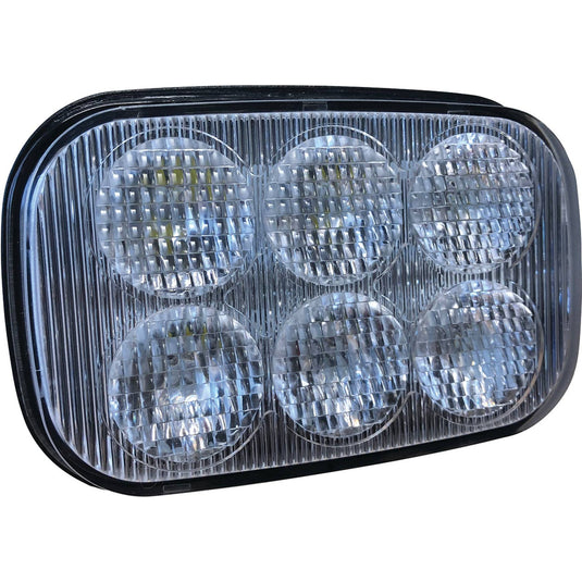 12V Tiger Lights LED Headlight for Case SR130B, SR150B Flood Offroad Light; TL780 image 1