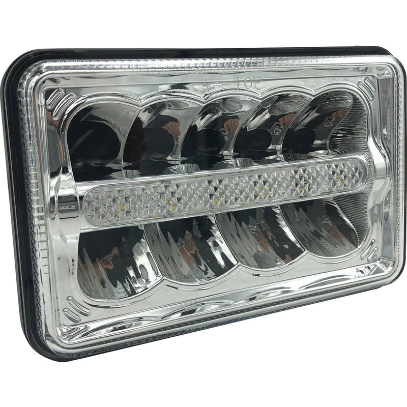 Load image into Gallery viewer, 9V 4 x 6 Tiger Lights LED High/Low Beam 20 Wattage, Flood/Spot Combo Offroad Light; TL805
