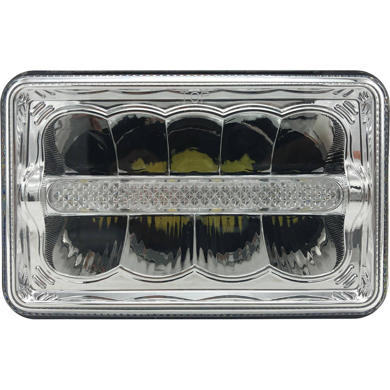 Load image into Gallery viewer, 9V 4 x 6 Tiger Lights LED High/Low Beam 20 Wattage, Flood/Spot Combo Offroad Light; TL805
